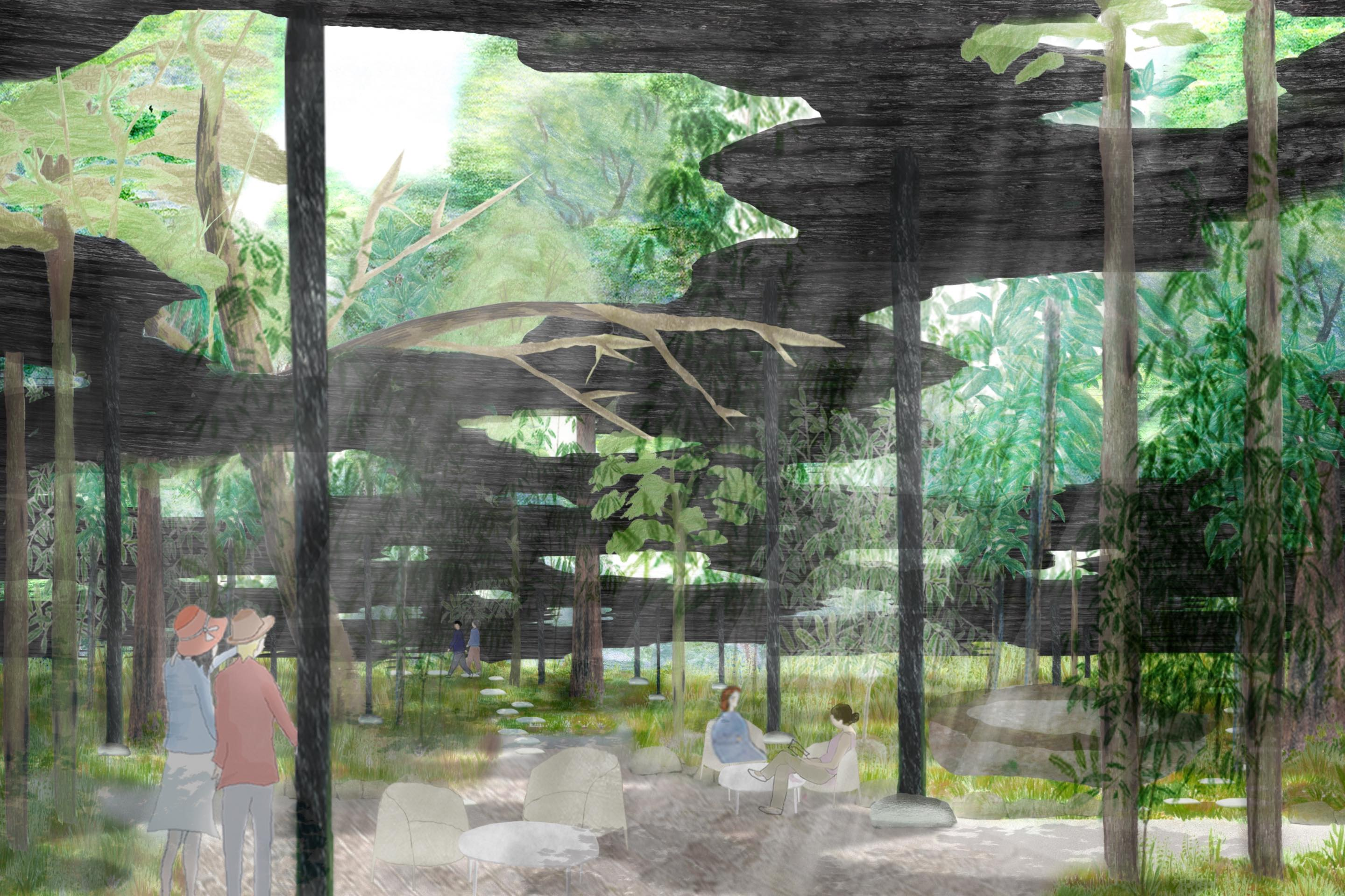 「建築家・石上純也」✕「kudan house」 ✕「maison owl」　夏期限定レストラン  2021年7⽉1⽇～9⽉5⽇