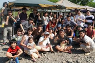 オフィスではありません。BBQをした時の写真です。