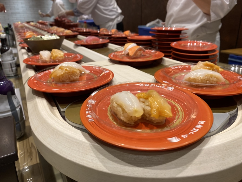 全社イベントで回転ずしを堪能～♪