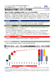 EVAを用いたわかりやすい分析で企業価値構造を洗い出します。