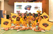 サンゴリアス祝勝会！フラッグパフォーマンス☆