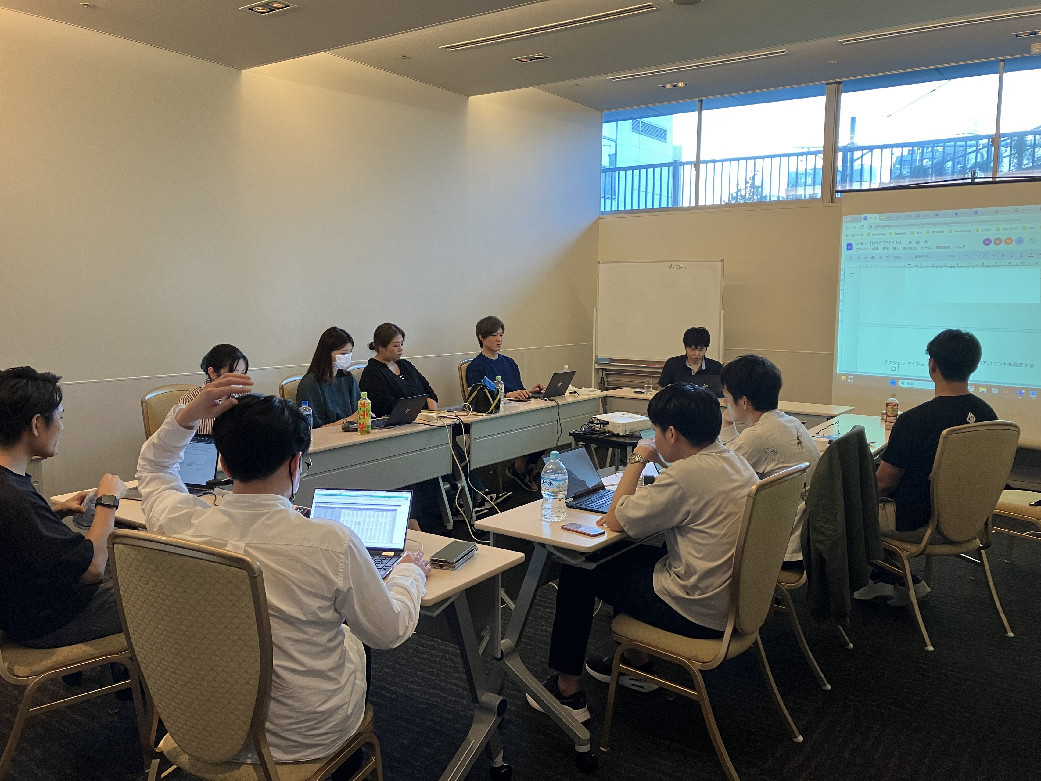 コーポレートエンジニアのオフサイトMTG