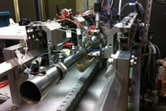 We are developing "a combustion mode switchable engine" that can switch between jet and rocket engine modes. The type of the engine is pulse detonation engine (PDE). Our engine is the world's first jet-rocket switchable engine.