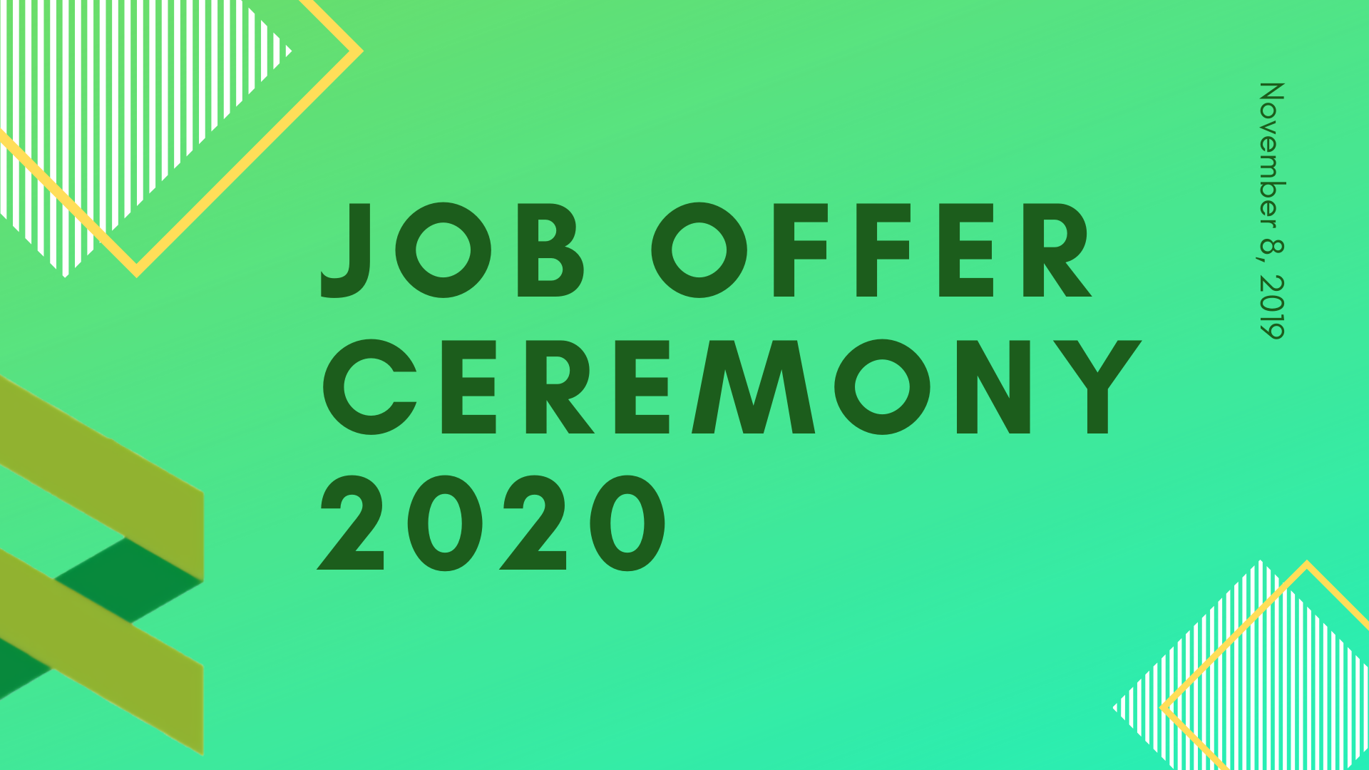 20卒内定式を行いました！！