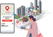分析に基づく広告配信　Location Marketing Service