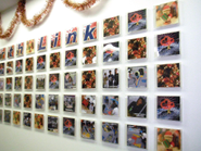 毎年、社員の写真などを飾ります