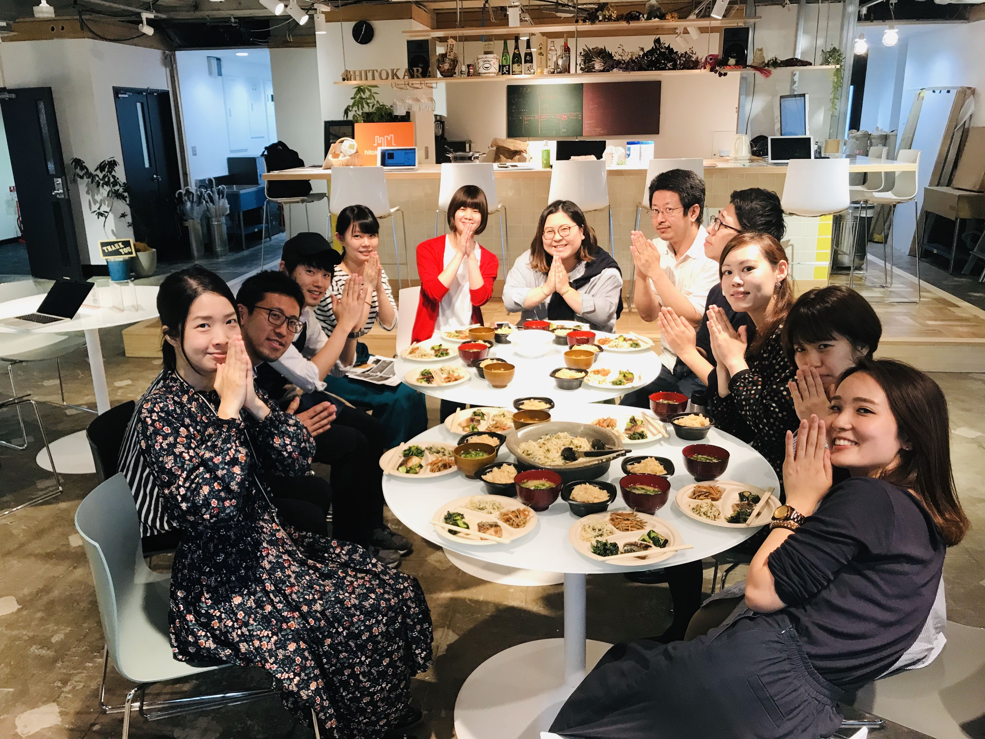 オフィスに食堂がないなら、食堂を呼んでしまえば良いのでは！？出張オリタ食堂 in ヒトカラメディア