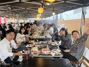 BBQなどの社内イベントや部活動も♬