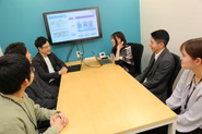 社員Mtgの様子