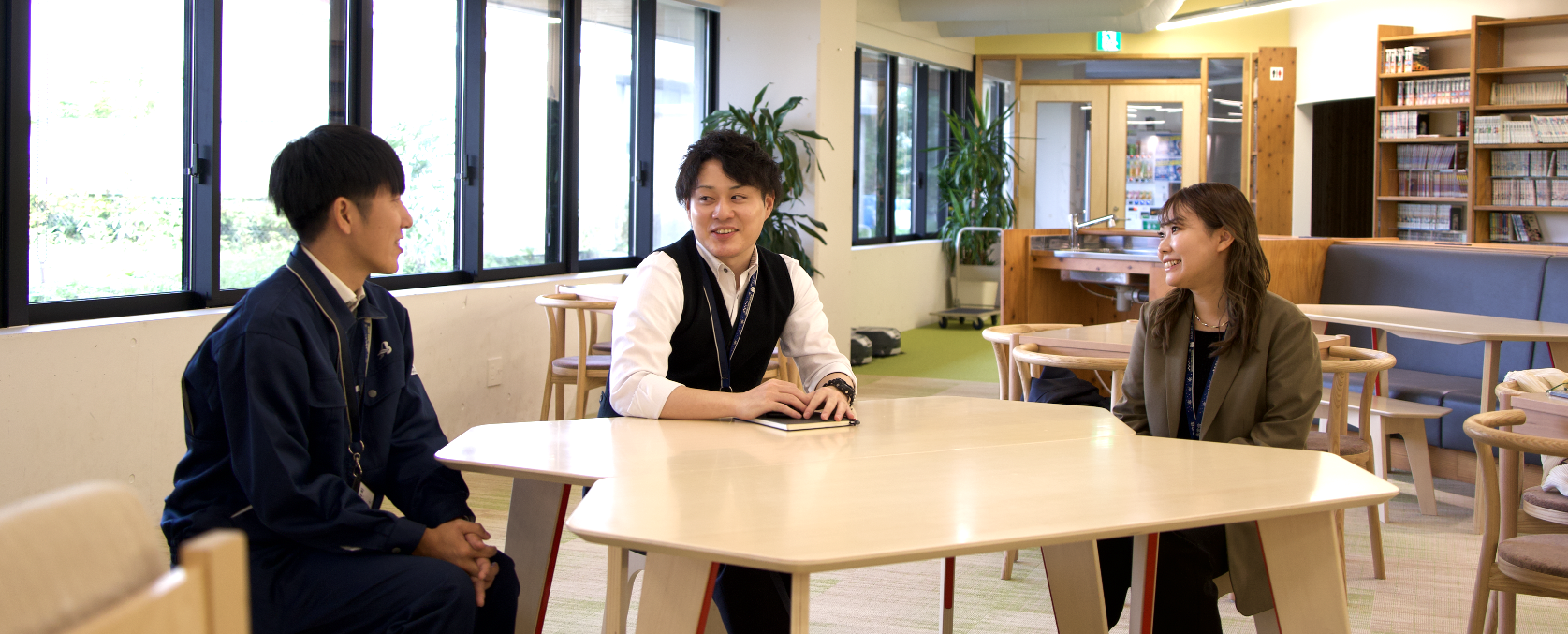 若手職員座談会 ～地域に根ざす役場の仕事とそれぞれのプライベート～