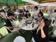 社員&インターン生でBBQも