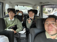 仕事中の社内にて！