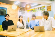 アットホームな雰囲気で楽しく意見交換♩