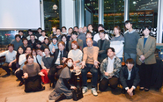 忘年会の様子です。 会社設立15周年を迎え、社員は50名を超えました！