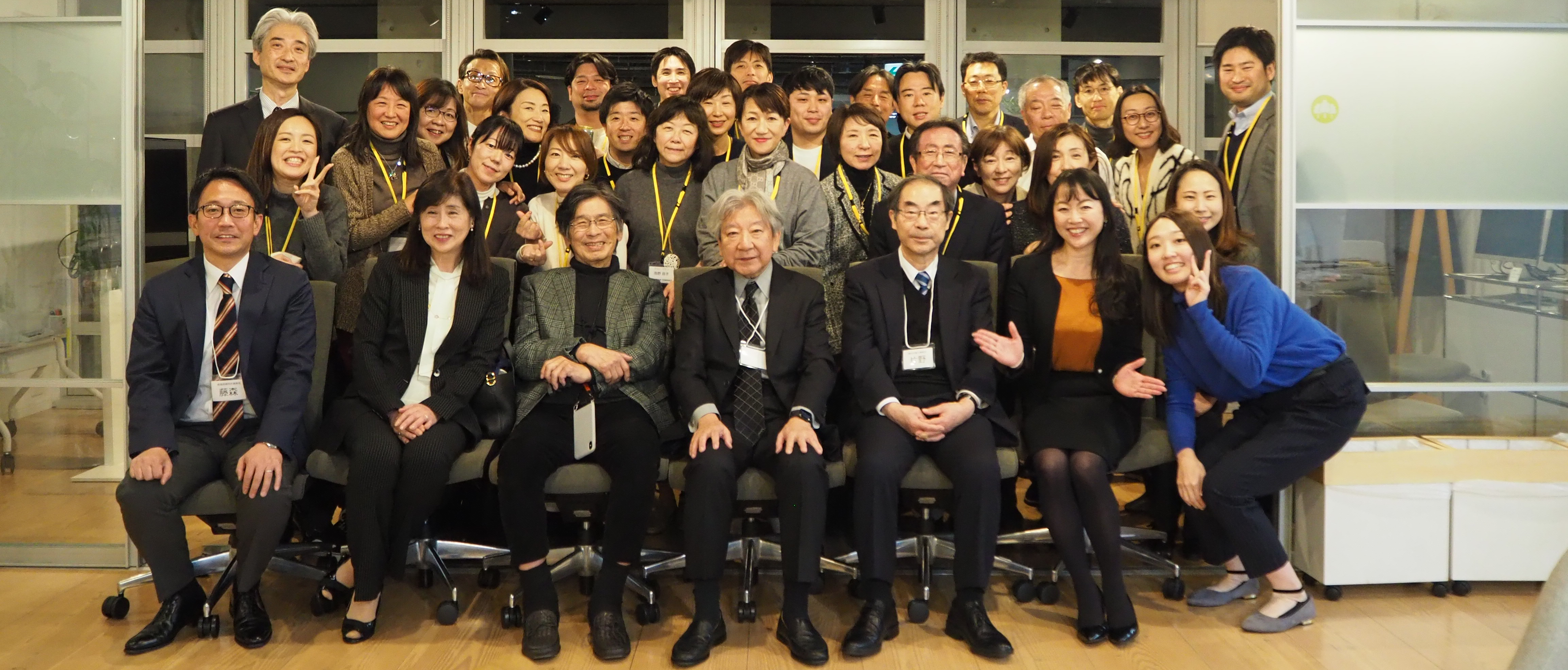 オフィスでの久々の新年会