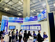 大小さまざまな展示会で数多くのお客様と出会っています。大人になってから本気で取り組む文化祭がイメージに近いです