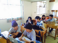 「教育」を大きな指針に掲げています。（嶋津社長）