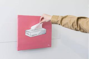 オフィスにはアート作品もちらほら。忙しくてもあそび心は忘れません！