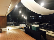 ムダに広いベランダ