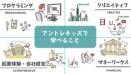 アントレキッズで学べること