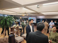 自社運営のコワーキングDIGIMA BASEでは、毎月海外ビジネスイベントを開催中（写真は2022年6月のもの）