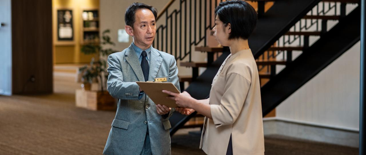 ビジネスホテルとは異なる、 お客様との距離感。