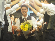 毎月ある表彰式では、一人ひとりの成果や頑張りをしっかり評価！