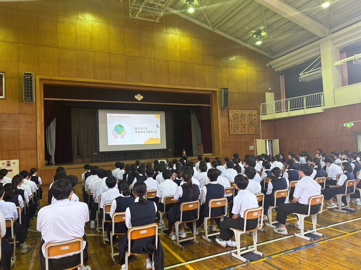 葛飾区立常盤中学校にて「SDGsスクール」を実施しました！