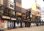 景観整備を手掛けている「伝法院通り」