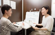 キズキ共育塾は、完全1対1の個別指導でメンタルと学び直しを支援します。