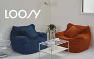 オリジナルブランド LOOSY（ルージー）のビーズソファ