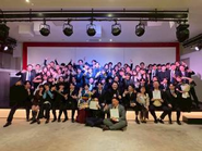 ４半期に1回、感謝を伝え、お互いを讃えあう感謝祭を実施。いつもみんなありがとう！！