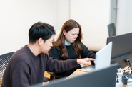 困ったときは、いつでも気軽に相談できる環境があります。