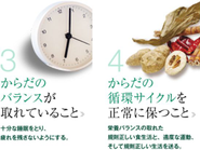 ↑　「理想のからだ」の４項目。参考にしてみてください。