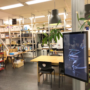 オフィス風景：クリエイティブなものづくり・研究ができる環境です