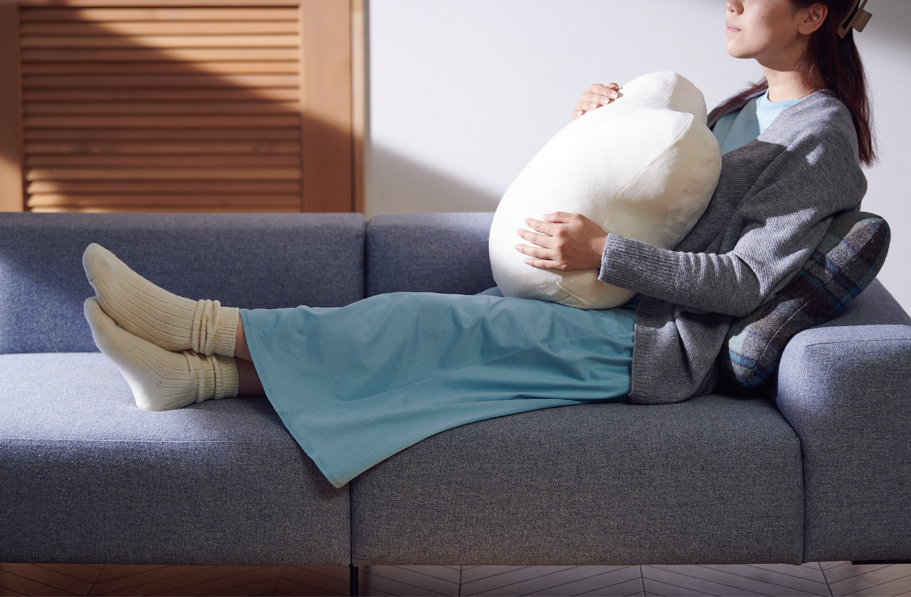 呼吸するクッション「fufuly」クラウドファンディングがついに開始。初日で目標額の300％を突破しました！