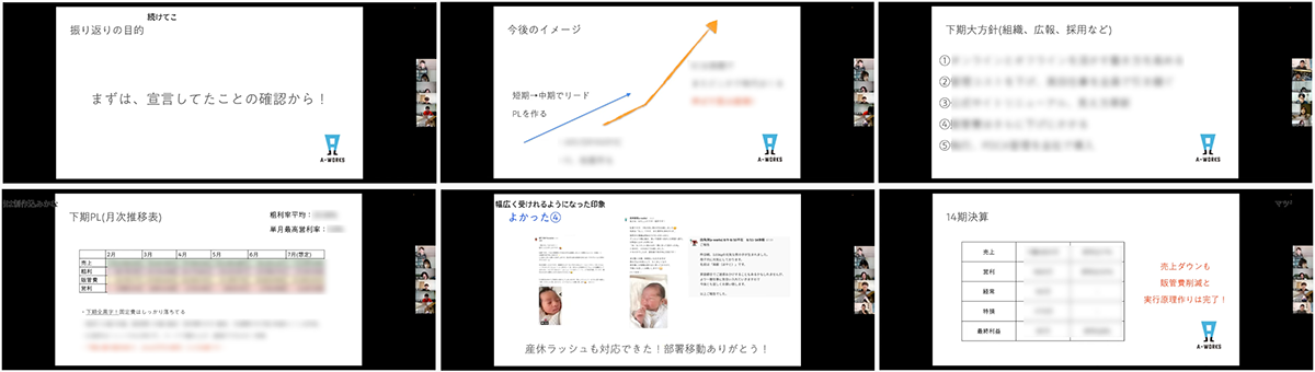 半期を振り返り、来期以降の「個人とチームの行動」を明確化するa 