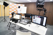 撮影・配信のクオリティにも配慮し、機材にも力を入れています！