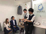 それぞれの業務にミッションがあるので責任感も生まれ社内での意見交換も活発です