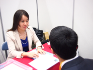 1人1人の可能性を最大化できるようキャリア面談も真剣です。