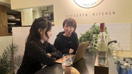 カフェの地下にはプライベートレストランがあります！