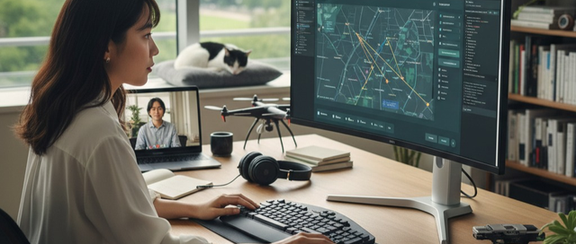 ドローン管理システムのWebアプリケーション開発エンジニア募集！React