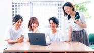社員同士のコミュニケーションを大切にしています。