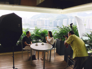 「ITを通しグローバルサービスを展開していく」当社のビジョンを香港での取材で熱く語っています！