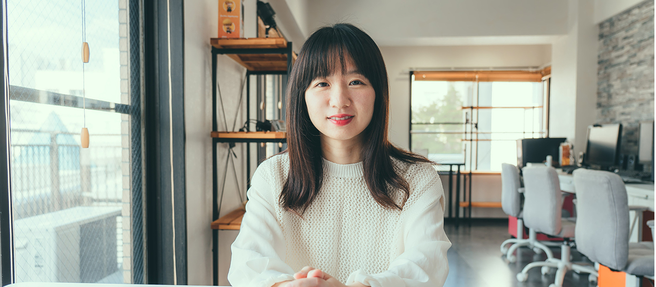 【社員紹介】正社員第1号。“ファーストペンギン”として中国出身の私がOKBに入社を決めた理由