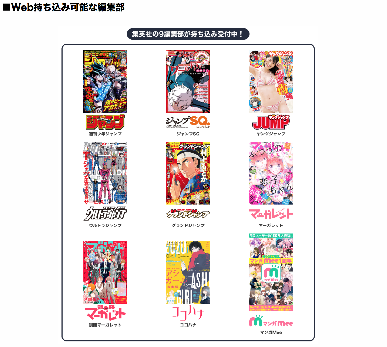 【漫画持ち込み者限定】週刊少年ジャンプ 漫画講座総まとめBOOK 漫画持ち込み者限定】週刊少年ジャンプ 漫画講座総まとめBOOK
