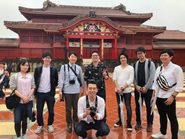 沖縄本島　首里城にて（2019年4月）