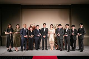 半期に1度の社員総会。表彰や半期スローガンの発表、懇親会を行います