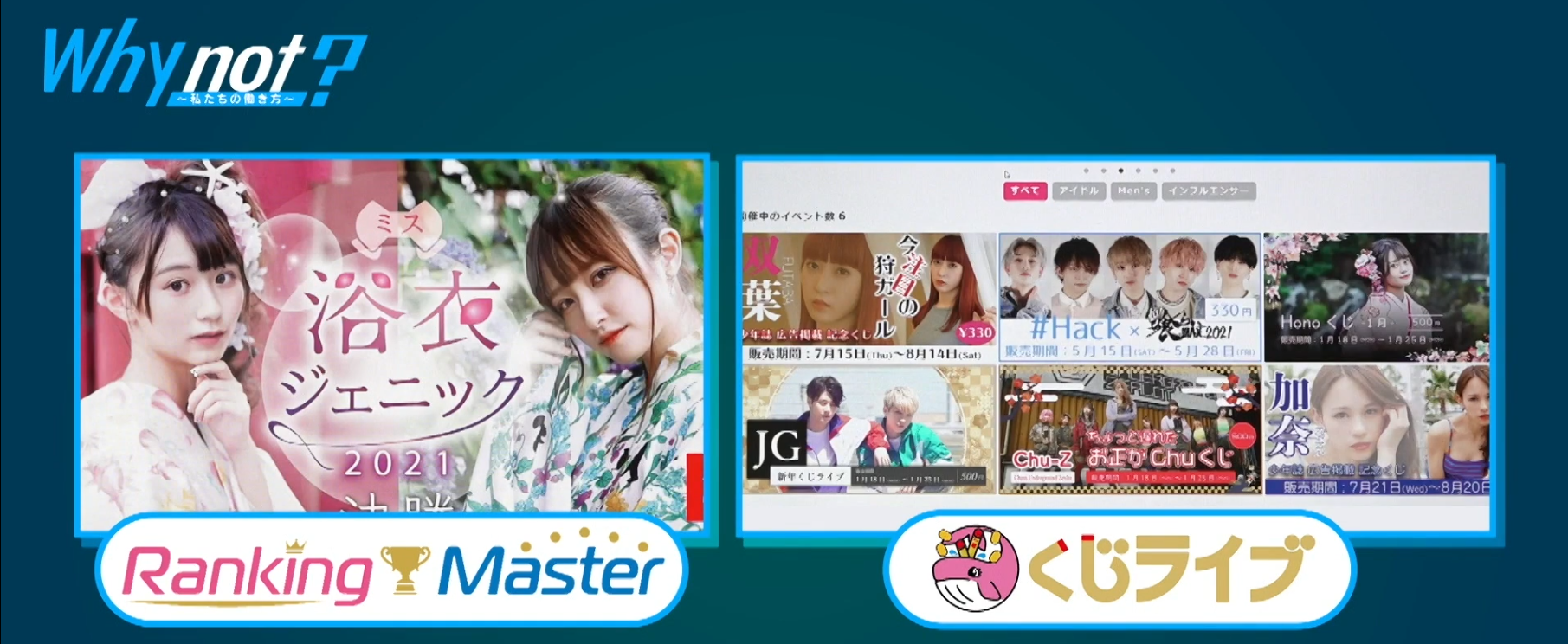 「Why not？～私たちの働き方～」の取材が行われました