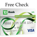 Free Check Online TD  bank Gift Card Balance